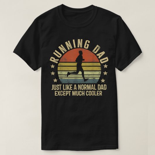 ランニング通常のパパと同じパパ Tシャツ (デザイン正面)