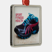 ランニング靴 メタルオーナメント (右)