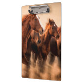 ランニング馬ぼやけと飛んでいる人 クリップボード (左)