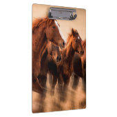 ランニング馬ぼやけと飛んでいる人 クリップボード (右)