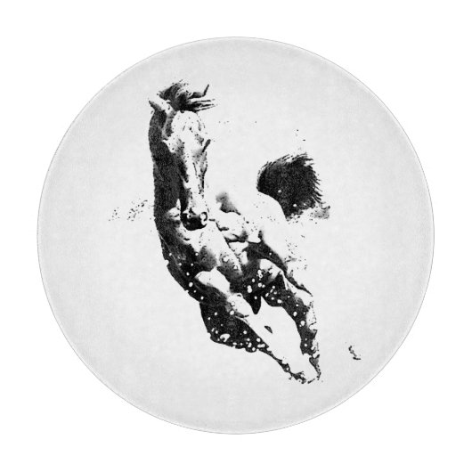 ランニング馬 カッティングボード (正面)