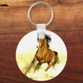 ランニング馬 キーホルダー (正面)