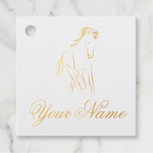 ランニング馬 フェイバータグ (正面)