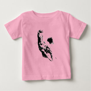 ランニング馬 ベビーTシャツ