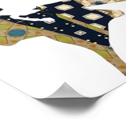 ランニング馬 ポスター (角)