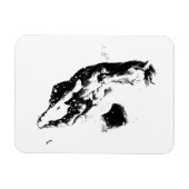 ランニング馬 マグネット (横)