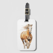 ランニング馬 ラゲッジタグ (正面縦)