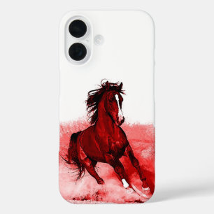 ランニング馬 iPhone 16ケース