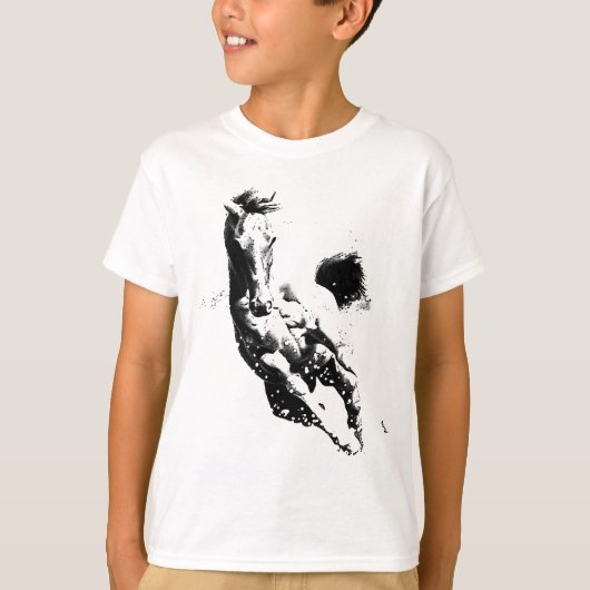 ランニング馬 Tシャツ (正面)