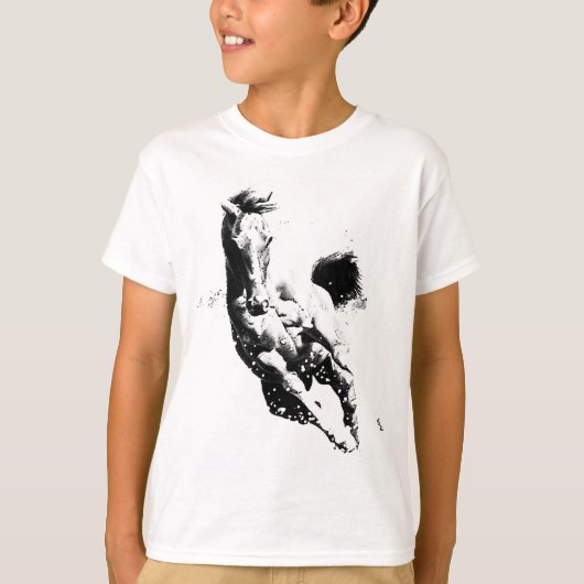 ランニング馬 Tシャツ (正面)