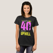 ランニング40歳40歳 Tシャツ (正面フル)