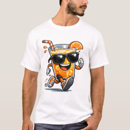 ランニング オレンジジュース Tシャツ