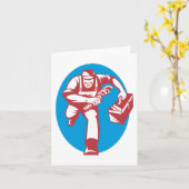 ランニング カード (黄色い花)