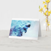 ランニング カード (黄色い花)