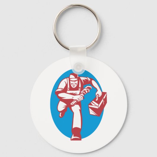 ランニング キーホルダー (裏面)