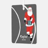 ランニング クリスマスコレクション メタルオーナメント (正面左)