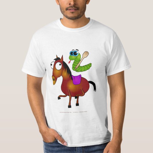 ランニング・スネーク (Ide Zmija) 01 Tシャツ (正面)