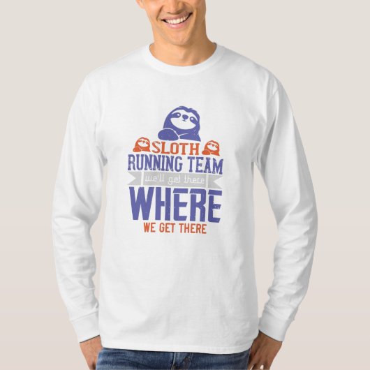 ランニング – スロスランニングチーム Tシャツ (正面)