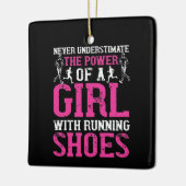 ランニング – チャンピオンを過小評価しない セラミックオーナメント (左)