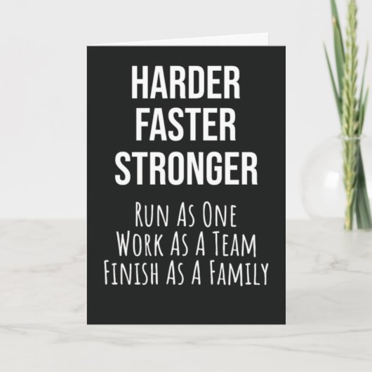 ランニング チーム カード ランナー モチベーション モチベーション (正面)
