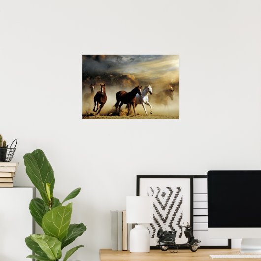 ランニング ポスター (ホームオフィス)