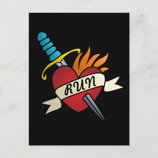 ランニング ポストカード (正面)