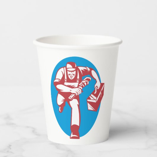 ランニング 紙コップ (正面)