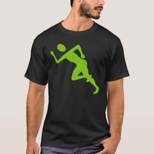 ランニング- Martian Green Tシャツ (正面)
