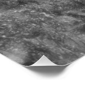 ランニングHorse Herd, Ranch Pastureウマ科の B&W写真 ポスター (コーナー)