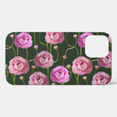 ランヌクラフローラ背景デザイン Case-Mate iPhoneケース (裏面 (横))