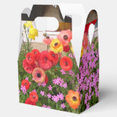 ランヌンキュラス春球根お誕生日ケーキビーフボックス フェイバーボックス (オープン)