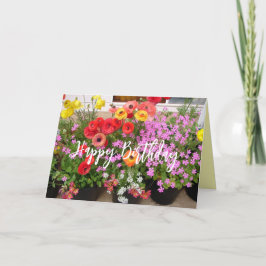 ランヌンキュラス春球根フローラ花花 カード