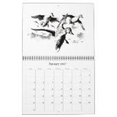 ランノデイカチアトリ2025 カレンダー (1月 2027)