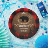 ランバパーソナライズされたージャック誕生日 ペーパープレート (パーティー)