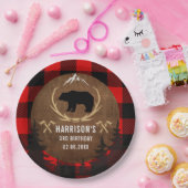 ランバパーソナライズされたージャック誕生日 ペーパープレート (パーティー)