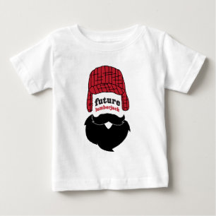 ランバージャックアートランバージャックハットランバージャックパターン ベビーTシャツ