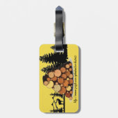 「ランバージャックカントリー」 ラゲッジタグ (裏面縦)