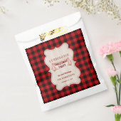 ランバージャッククリスマスパーティーレッドバッファローウッド フェイバーバッグ (封をした状態)