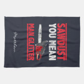 ランバージャックソーダストユーマニアグリッター キッチンタオル (横)