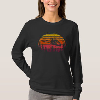 ランバージャックチェーンソーレトロヴィンテージ Tシャツ