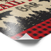 ランバージャックトレイルミックスバー標識 | 8x10プリント フォトプリント (角)