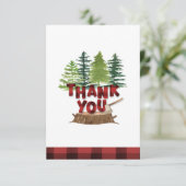 ランバージャックバッファロープレイドサンキューカード サンキューカード (スタンド正面)