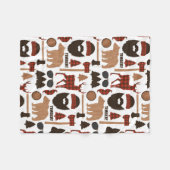 ランバージャックパターンフリースブランケット フリースブランケット (正面(横))