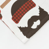 ランバージャックパターンフリースブランケット フリースブランケット (角)