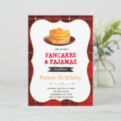 ランバージャックパンケーキ招待状 招待状 (スタンド正面)