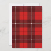 ランバージャックパンケーキ招待状 招待状 (裏面)