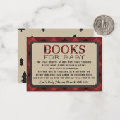 ランバージャックフランネルボーイベビーカード ノートカード (正面/裏面インサイチュ)