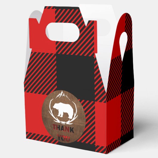 ランバージャックプレイド誕生日ありがとう フェイバーボックス (オープン)