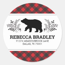 ランバージャックベアーバッファロープレイド差出人住所