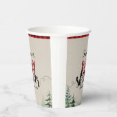 ランバージャックレッドプライド山林 紙コップ (右)
